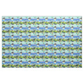 Summer Fantasy Halloween uitnodiging herhalen Stof (Fat Quarter)