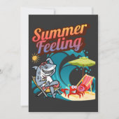 "Summer Feeling"  Einladung Kaart (Voorkant)