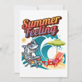 "Summer Feeling" Kaart (Achterkant)