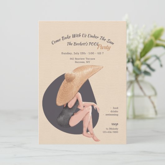 Summer Feeling Kaart (Staand voorkant)