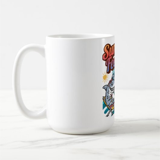 "Summer Feeling"  Koffiemok (Links)