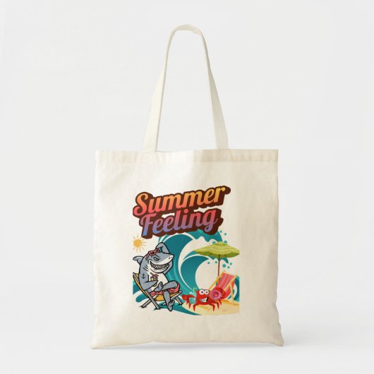 "Summer Feeling" Tote Bag (Voorkant)