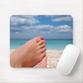 Summer feestdagen relaxmousepad muismat (Met muis)
