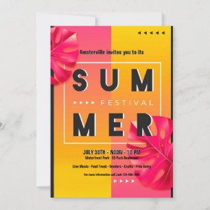 Summer Festival Kaart