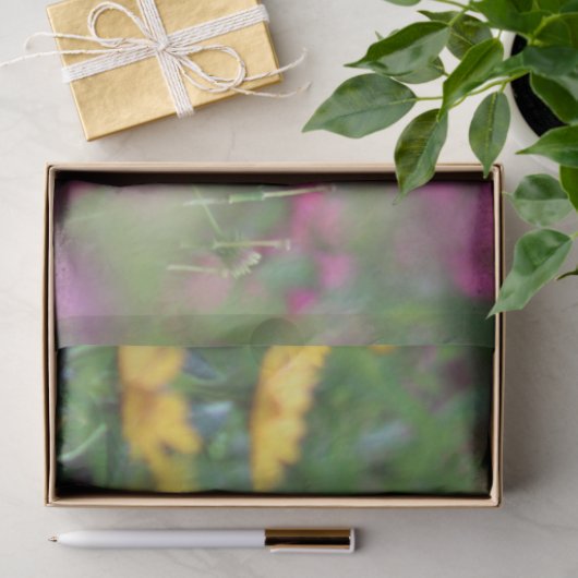 Summer Field of Coneflowers Tissuepapier (Geschenk)