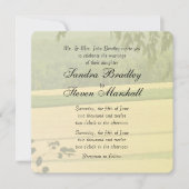 Summer Fields OutdoorWedding Invitations Kaart (Voorkant)