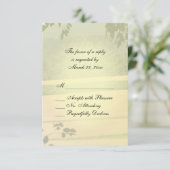 Summer Fields Wedding RSVP Kaartje (Staand voorkant)