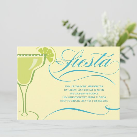 SUMMER FIESTA | PARTIJONDERZOEK KAART (Staand voorkant)