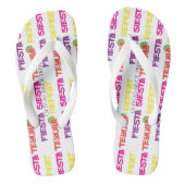 Summer Fiesta Siesta Tequila Repeat Bride Tribe Teenslippers (Voetbed)