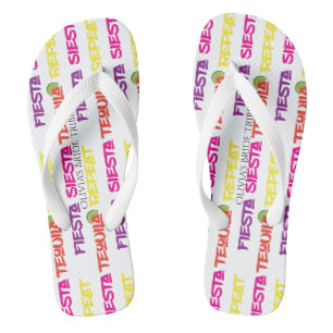 Summer Fiesta Siesta Tequila Repeat Bride Tribe Teenslippers