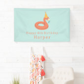 summer flamingo float kids birthday pool party spandoek (Insitu)