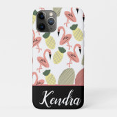 Summer Flamingo Hand Drawn Doodles Case-Mate iPhone Case (Achterkant)