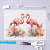 Summer Flamingo Tissuepapier (Craft)