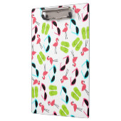 Summer Flamingos Pattern Klembord (Links)