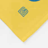 Summer Flip Flop Pattern Fleece Deken (Hoek)