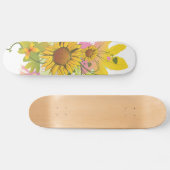 Summer Floral 1A Skateboard (Horizontaal)