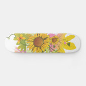 Summer Floral 1A Skateboard (Horizontaal)