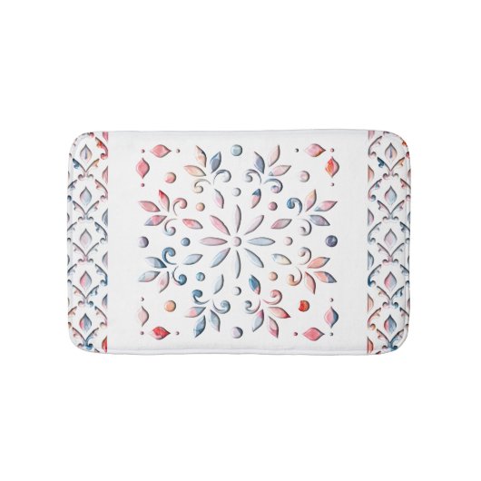 Summer Floral Badmat (Voorkant)