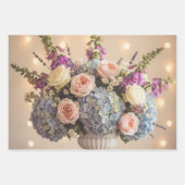 Summer Floral colorful bouquet Inpakpapier Vel (Voorkant 2)