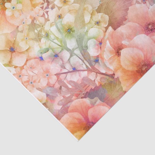 Summer Floral Garden Tissuepapier (Detail)