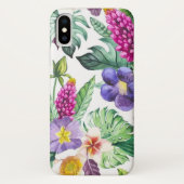 Summer Floral iPhone X hoesje (Achterkant)