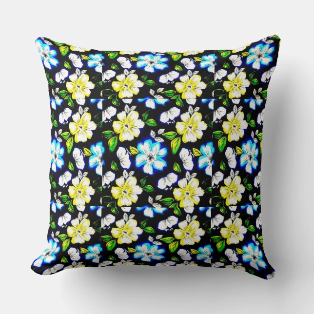 Summer Floral Kussen (Voorkant)