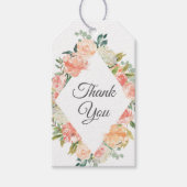 Summer Floral Medley Dank je wel Cadeaulabel (Voorkant)