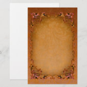 Summer Floral Stationery Briefpapier (Voorkant / Achterkant)