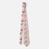 Summer Floral Stropdas (Achterkant)