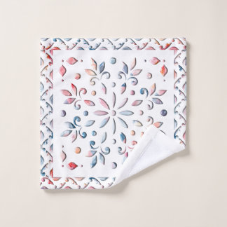 Summer Floral Washandje