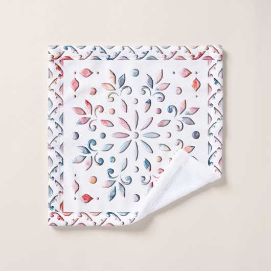 Summer Floral Washandje (Wasdoekje)