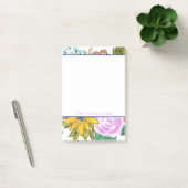 Summer Florals Colorful Persoonlijke Notities Post-it® Notes (Kantoor)