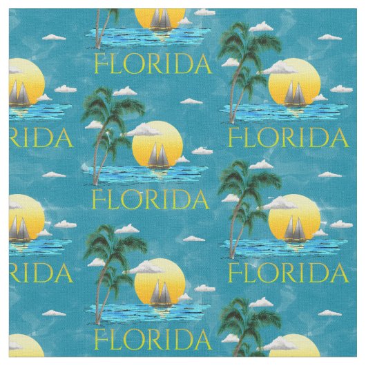Summer Florida Sailboot Sunset Beach Coastal Stof (Close Up)