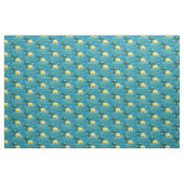 Summer Florida Sailboot Sunset Beach Coastal Stof (Fat Quarter)
