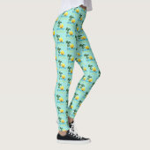 Summer Florida Sailboot Sunset Coastal Beach Leggings (Rechts)