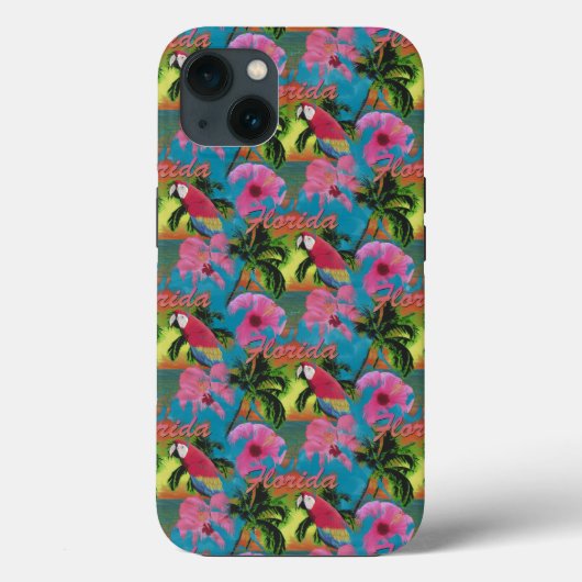 Summer Florida Tropical Sunset Beach Coastal Case-Mate iPhone Case (Achterkant)