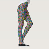 Summer Florida Tropical Sunset Beach Coastal Leggings (Rechts)
