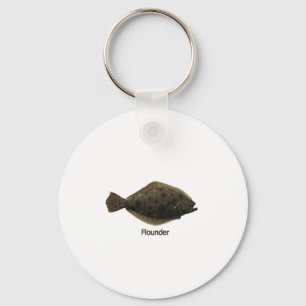 Summer Flounder (titel) Sleutelhanger