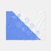 Summer Flow Fleece Deken (Voorkant (Horizontaal))