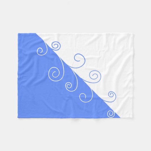 Summer Flow Fleece Deken (Voorkant (Horizontaal))