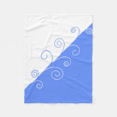 Summer Flow Fleece Deken (Voorkant)