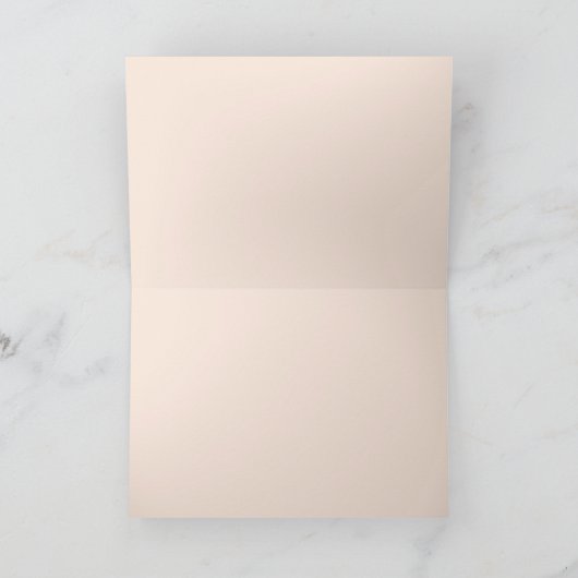 Summer Flower Bouquet Wood Fence - Personaliseren Kaart (Binnen)