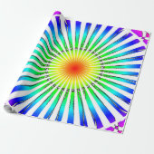 Summer Flower Cadeaupapier (Uitgerold)