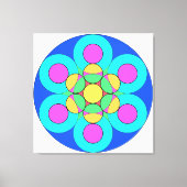 Summer Flower Canvas Afdruk (Voorkant)