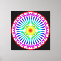 Summer Flower Canvas afdrukken