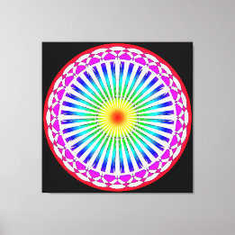 Summer Flower Canvas afdrukken