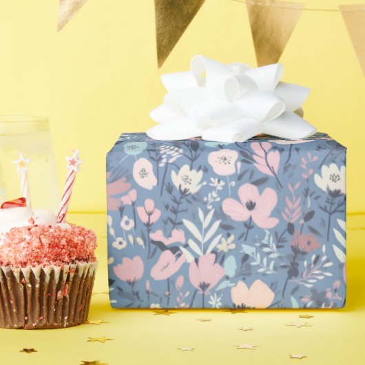 Summer Flower Collectie Cadeaupapier (Verjaardagsfeest)