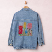 Summer Flower Garden Denim Jacket (Hangar)