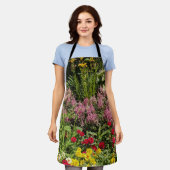 Summer Flower Garden Floral Schort (Gedragen)