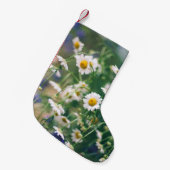 Summer flower pattern in meadow with blue an kleine kerstsok (Voorkant (Hangend))